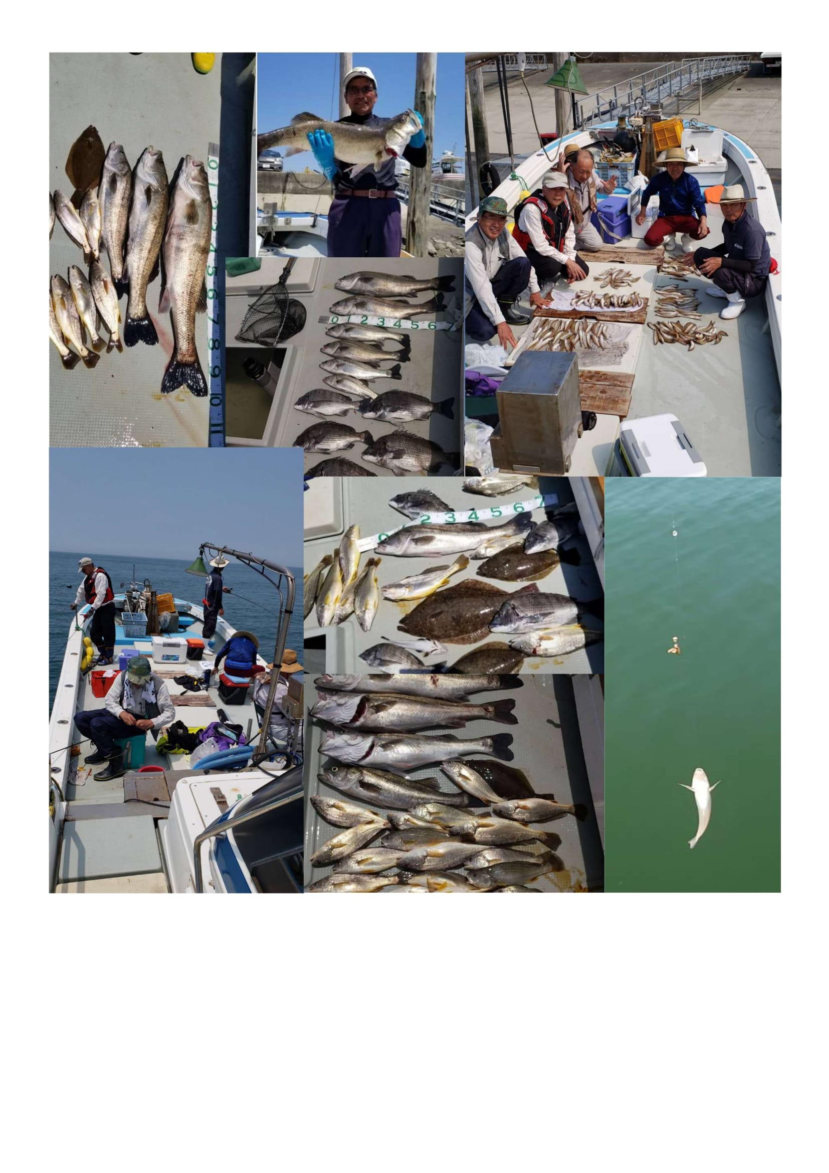 有明海の釣り船運航の画像