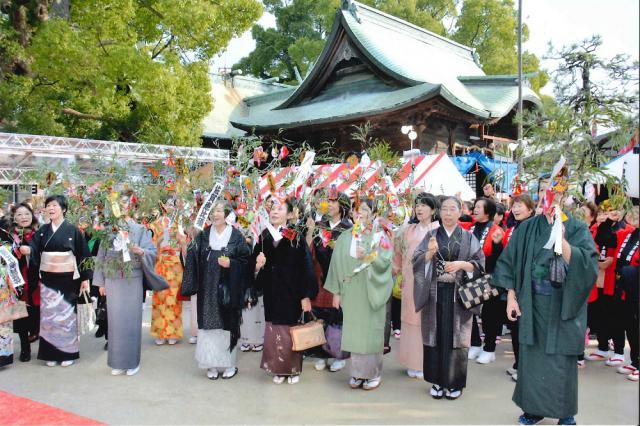 十日恵比須大祭「着物パレード」の画像