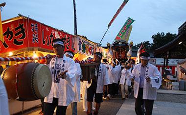 佐嘉神社・松原神社秋祭 「日峯さん」の画像