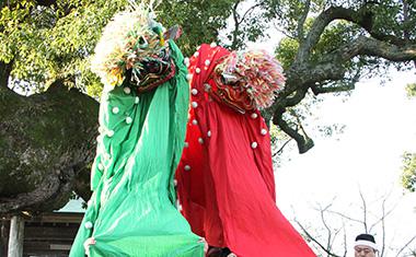 三重の獅子舞（県指定・無形民俗文化財）の画像