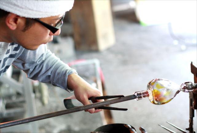 肥前びーどろマイグラス製作体験（副島硝子工業）